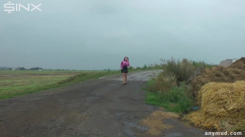 Spoilt Brat Loses It And Falls Into Muddy Puddle - Cam 1 Screencap 1 on sinx.preview.netperv.com