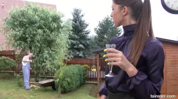 Pee all over the garden guy Screencap 2 on sinx.preview.netperv.com