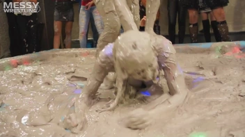 Messy Wrestling: Hittin' It Hard In The Mud - No Stopping Till There's Not A Dry Spot Left! Screencap 85 on sinx.preview.netperv.com