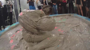 Messy Wrestling: Hittin' It Hard In The Mud - No Stopping Till There's Not A Dry Spot Left! Screencap 51 on sinx.preview.netperv.com