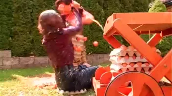 Sticky, Messy Egg Fight Screencap 46 on sinx.preview.netperv.com