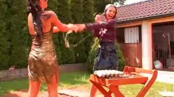 Sticky, Messy Egg Fight Screencap 73 on sinx.preview.netperv.com