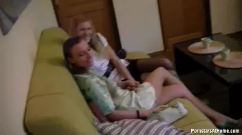 Blouse Babes Lezzing Out At Home Screencap 1 on sinx.preview.netperv.com