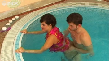 Soaking Wet Brunette Takes Cumshot In Pool Screencap 26 on sinx.preview.netperv.com