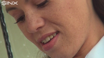 Destructive Brunette Rips Her Silk Blouse Screencap 20 on sinx.preview.netperv.com