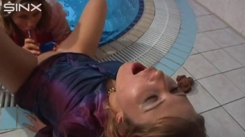 Poolside Dildo Play Leaves Babes Soaking Wet Screencap 77 on sinx.preview.netperv.com