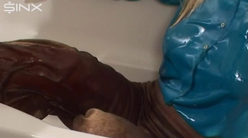 Oily Spray War Between Two Clothed Europeans Screencap 9 on sinx.preview.netperv.com