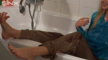 Oily Spray War Between Two Clothed Europeans Screencap 7 on sinx.preview.netperv.com