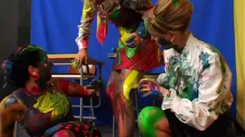 Painting Lesson Turns Messy Screencap 68 on sinx.preview.netperv.com