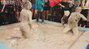 Messy Wrestling: Fuck Your Sexy Shine And Prepare For Mud Smack-Down Time! Screencap 63 on sinx.preview.netperv.com