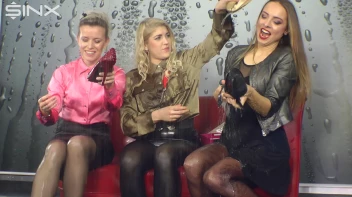 Nylon Loving Trio Get Drenched While Fully Clothed Screencap 36 on sinx.preview.netperv.com