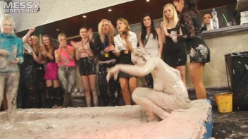 Messy Wrestling: Casual Splat and Catfight To Get To Those Huge Titties! Screencap 61 on sinx.preview.netperv.com