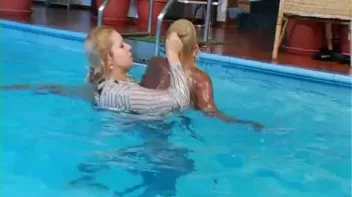 Shiny Skirts and Blouses Soaked With Water Screencap 34 on sinx.preview.netperv.com