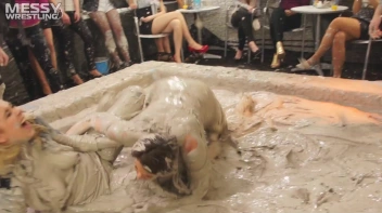 Messy Wrestling: High Class Madness In The Mud!  Kick Some Ass And Go Mess Manic! Screencap 40 on sinx.preview.netperv.com