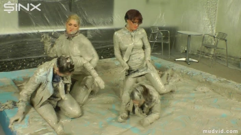 Sexy Ladies Get Wet and Messy In The Mud Screencap 43 on sinx.preview.netperv.com