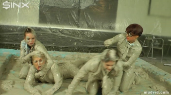 Sexy Ladies Get Wet and Messy In The Mud Screencap 45 on sinx.preview.netperv.com