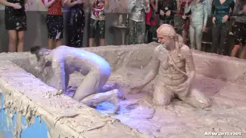 Eurobabe Cheetah Rolls Around In The Mud Screencap 26 on sinx.preview.netperv.com