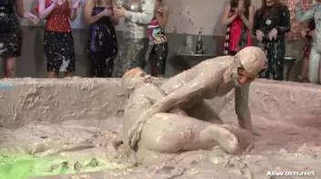 Eurobabe Cheetah Rolls Around In The Mud Screencap 27 on sinx.preview.netperv.com