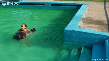 Waterpark Fun For Fully Clothed Brunette Babe Screencap 35 on sinx.preview.netperv.com