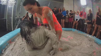 Messy Wrestling: Different Styles Go Wild In The Mud - It's All One Big Mess In The End! Screencap 13 on sinx.preview.netperv.com