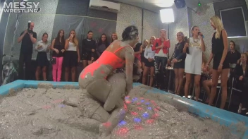 Messy Wrestling: Different Styles Go Wild In The Mud - It's All One Big Mess In The End! Screencap 20 on sinx.preview.netperv.com