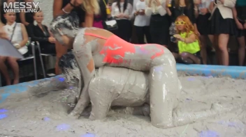 Messy Wrestling: Different Styles Go Wild In The Mud - It's All One Big Mess In The End! Screencap 23 on sinx.preview.netperv.com