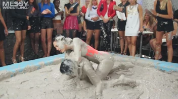 Messy Wrestling: Different Styles Go Wild In The Mud - It's All One Big Mess In The End! Screencap 26 on sinx.preview.netperv.com