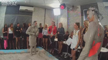 Messy Wrestling: Different Styles Go Wild In The Mud - It's All One Big Mess In The End! Screencap 35 on sinx.preview.netperv.com