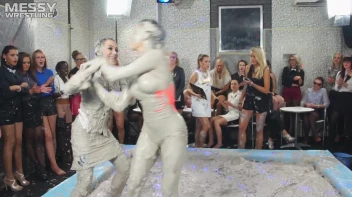 Messy Wrestling: Different Styles Go Wild In The Mud - It's All One Big Mess In The End! Screencap 36 on sinx.preview.netperv.com