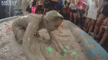 Messy Wrestling: Different Styles Go Wild In The Mud - It's All One Big Mess In The End! Screencap 48 on sinx.preview.netperv.com