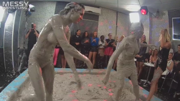 Messy Wrestling: Different Styles Go Wild In The Mud - It's All One Big Mess In The End! Screencap 51 on sinx.preview.netperv.com