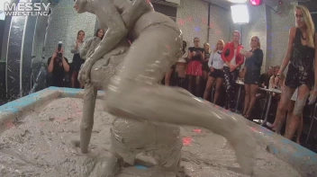Messy Wrestling: Different Styles Go Wild In The Mud - It's All One Big Mess In The End! Screencap 52 on sinx.preview.netperv.com