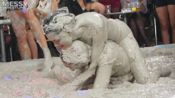 Messy Wrestling: Different Styles Go Wild In The Mud - It's All One Big Mess In The End! Screencap 55 on sinx.preview.netperv.com