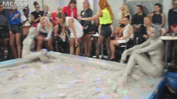 Messy Wrestling: Different Styles Go Wild In The Mud - It's All One Big Mess In The End! Screencap 58 on sinx.preview.netperv.com