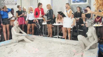 Messy Wrestling: Different Styles Go Wild In The Mud - It's All One Big Mess In The End! Screencap 61 on sinx.preview.netperv.com