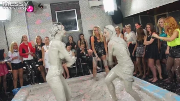 Messy Wrestling: Different Styles Go Wild In The Mud - It's All One Big Mess In The End! Screencap 63 on sinx.preview.netperv.com