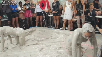 Messy Wrestling: Different Styles Go Wild In The Mud - It's All One Big Mess In The End! Screencap 70 on sinx.preview.netperv.com