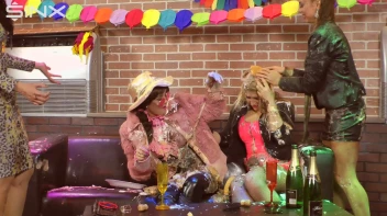 Cream Flans Make The Party Even Messier! Screencap 21 on sinx.preview.netperv.com