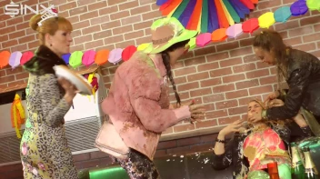 Cream Flans Make The Party Even Messier! Screencap 28 on sinx.preview.netperv.com