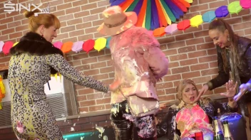 Cream Flans Make The Party Even Messier! Screencap 29 on sinx.preview.netperv.com