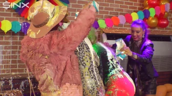 Cream Flans Make The Party Even Messier! Screencap 42 on sinx.preview.netperv.com