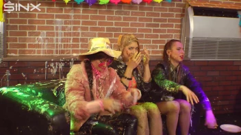 Cream Flans Make The Party Even Messier! Screencap 47 on sinx.preview.netperv.com