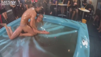 Messy Wrestling: Choke, Rip, Pull, And Slop The Hell Out Of Each Other! Screencap 86 on sinx.preview.netperv.com