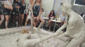 Messy Wrestling:  Mad Mud Bitches Rock The Ring Like Animals In Heat! Screencap 11 on sinx.preview.netperv.com