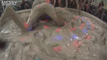 Messy Wrestling:  Mad Mud Bitches Rock The Ring Like Animals In Heat! Screencap 13 on sinx.preview.netperv.com