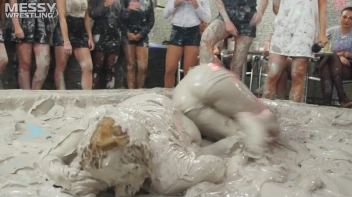 Messy Wrestling:  Mad Mud Bitches Rock The Ring Like Animals In Heat! Screencap 15 on sinx.preview.netperv.com