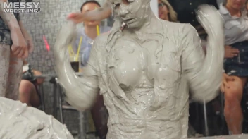 Messy Wrestling:  Mad Mud Bitches Rock The Ring Like Animals In Heat! Screencap 17 on sinx.preview.netperv.com