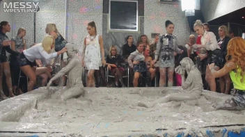 Messy Wrestling:  Mad Mud Bitches Rock The Ring Like Animals In Heat! Screencap 19 on sinx.preview.netperv.com