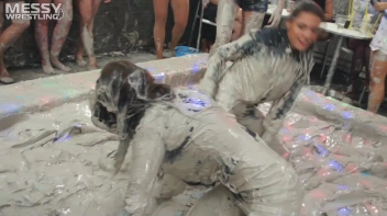Messy Wrestling:  Mad Mud Bitches Rock The Ring Like Animals In Heat! Screencap 46 on sinx.preview.netperv.com