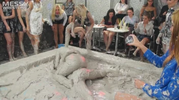 Messy Wrestling:  Mad Mud Bitches Rock The Ring Like Animals In Heat! Screencap 50 on sinx.preview.netperv.com